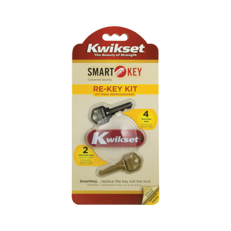Kwikset® REKYG-KIT-CP-SMT-KW SmartKey Rekeying Kit with 6-Kwikset Keys