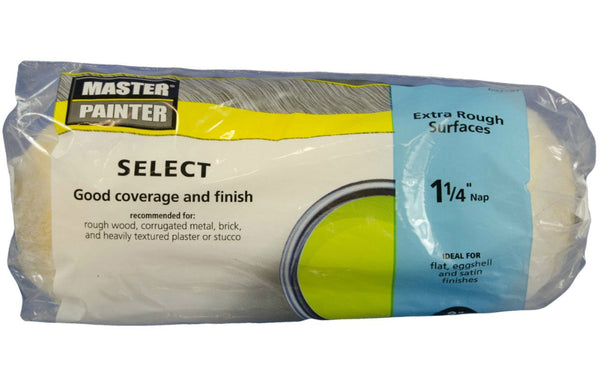 Master Painter Select MPS9114-9IN Paint Roller Cover, 9" x 1-1/4" Nap