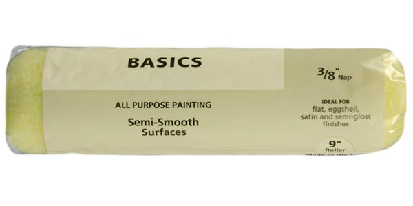 Master Painter MPB938-9IN Paint Roller Cover, 9" x 3/8" Nap