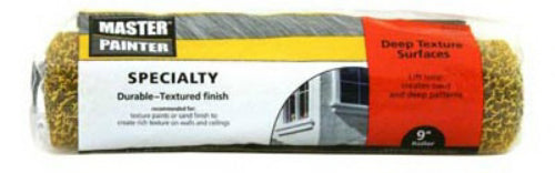 Master Painter MPSTR-9IN Specialty Texture Roller Cover, 9" x 1/4" Nap