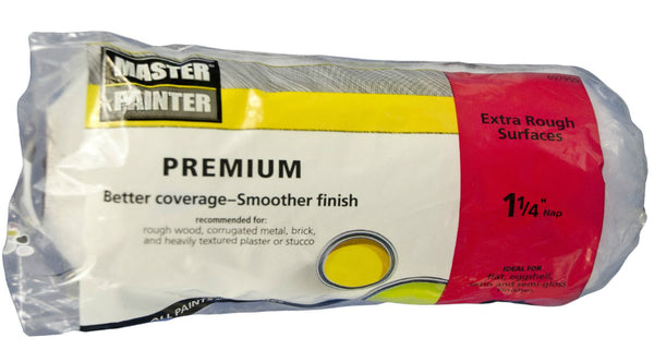 Master Painter MPP9114-9IN Paint Roller Cover, 9" x 1-1/4" Nap