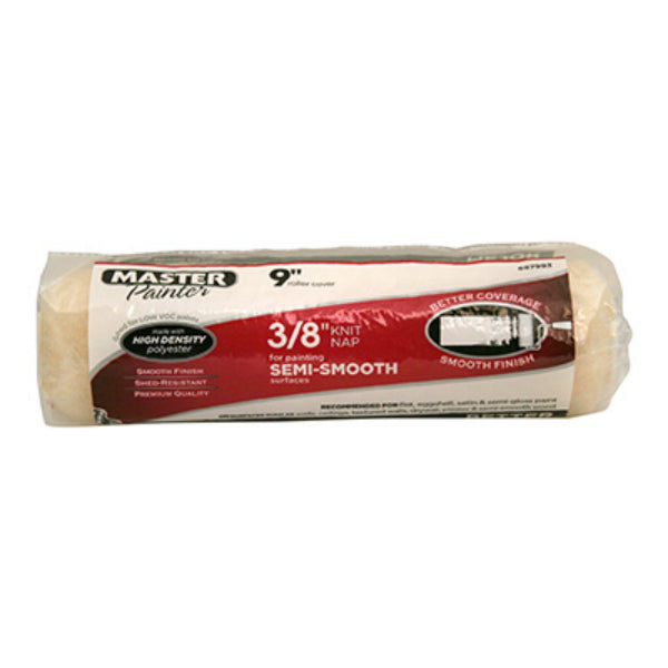 Master Painter MPP938-9IN Knit Roller Cover, 9" x 3/8" Nap