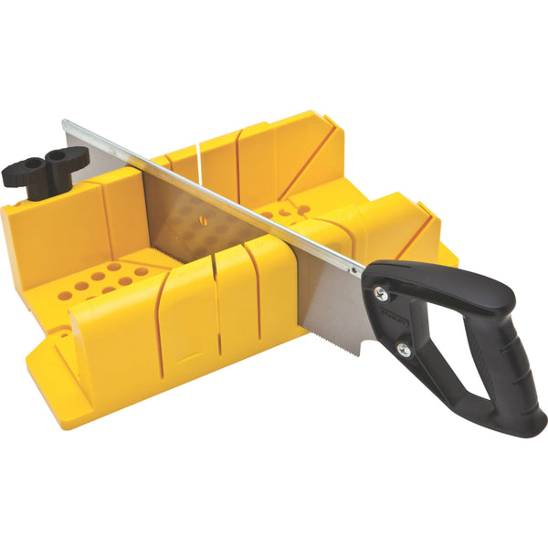 Stanley 20-600 Clamping Miter Box with Back Saw, 14"