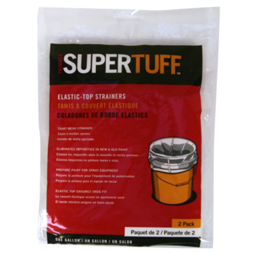 Trimaco 11522/12 Strong Nylon Mesh Paint Strainer with Elastic Top, 1 Gallon