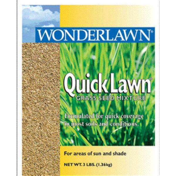 Wonderlawn® 700834 Quick Lawn Grass Seed ,10 Lbs