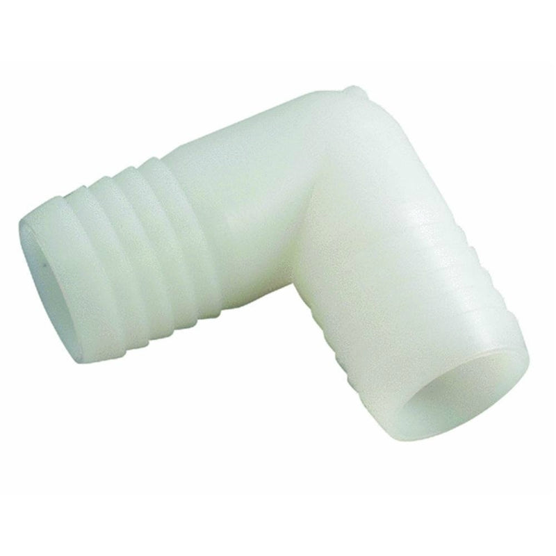 Anderson Metals 53765-06 Nylon Hose Barb Elbow, 3/8" I.D.