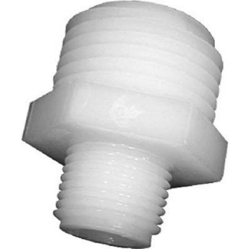Anderson Metals 53778-1208 Garden Hose Connector, Nylon, 3/4" MGH x 1/2" MPT