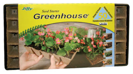 Jiffy® 5029 Seed Starter Greenhouse, 50-Plant