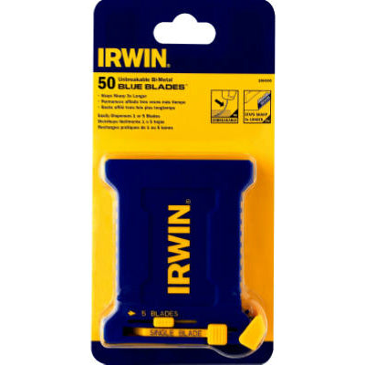 Irwin Tools 2084300 Bi-Metal Utility Blades, Blue, 50-Pack
