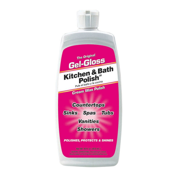 Gel-Gloss GG-1 Original Kitchen and Bath Cleaner & Polish, 16 Oz