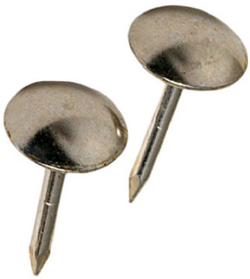 Hillman Fasteners 122688 Upholstery Nail Nickel, 25 Pack