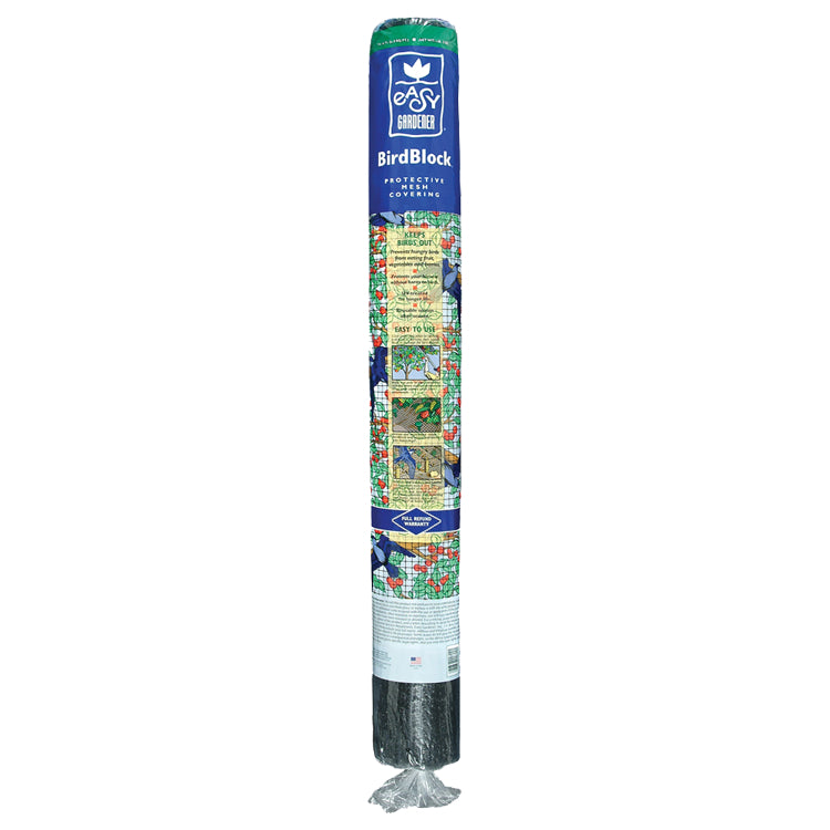 Easy Gardener 602 BirdBlock Protective Mesh Covering, Black, 14' x 45'