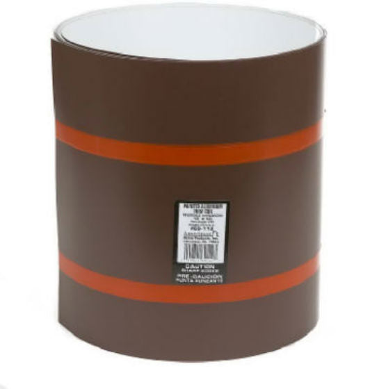 Amerimax 69414 Aluminum Trim Coil, 14" x 10', White/Brown