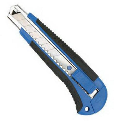 Master Mechanic 704815 8-Point Auto Reload Snap Off Utility Knife, 18mm