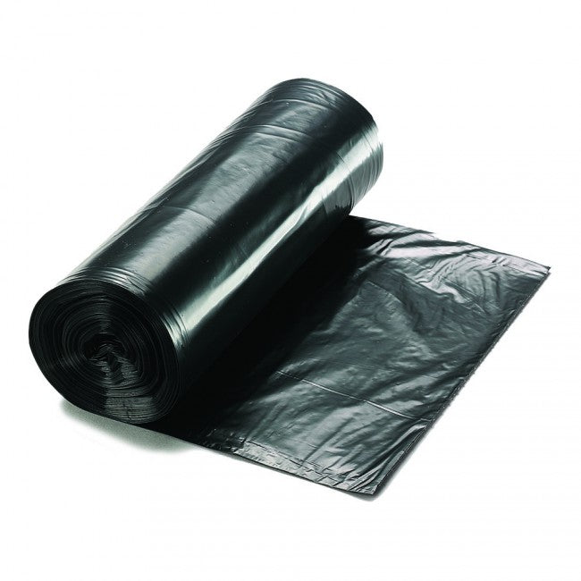 Berry Plastics™ 625121 Big City® LLDPE Can Liner, Black, 96-Gal, 52"x75", 50-Ct