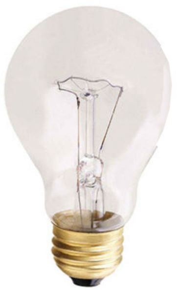 Westpointe 70858 Standard Base A19 Household Bulb, Clear, 100W, 120V, 2-Pack
