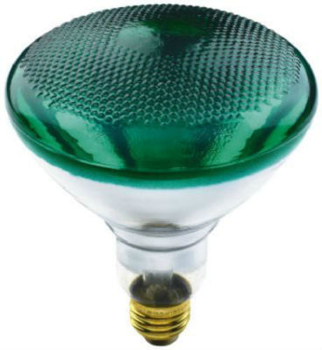 Westpointe 70893 Flood Beam 100BR38/G Reflector Light Bulb, 100W, 120V, Green