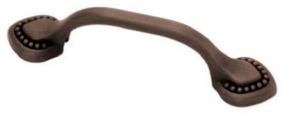 Brainerd PBF809V-VBR-C7 Double Beaded Pull, Venetian Bronze