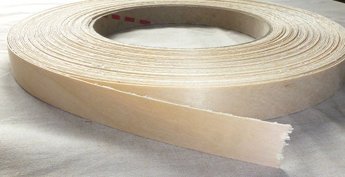Band-IT 78850 Pre-Glued Iron-On Wood Veneer Edgebanding, 7/8 Inch x 8 Inch, White Birch