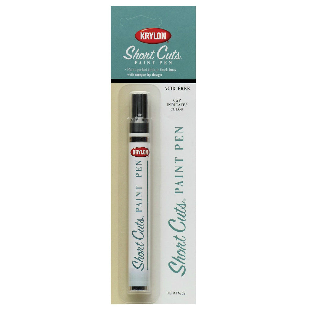 Krylon® SCP-904 Short Cuts® Hobby/Craft Paint Pen, 1/3 Oz, Gloss Ocean Blue