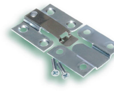 Hillman Fasteners 122207 Flush Mount Hanger W/Spring Lock, Large