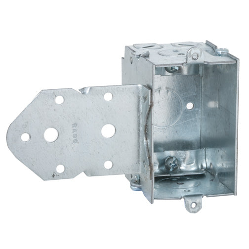 RACO® 529 LB Bracket Switch Box, Gangable w/Nonmetallic Sheathed Clamp,3"x2-1/2"