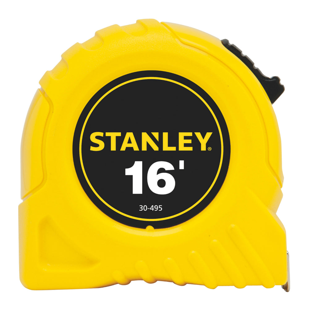 Stanley® 30-495 Top Lock Tape Rule, 3/4" x 16', Yellow