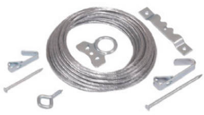 Hillman 41825 Picture Hanging Accessory Kit, 7-Cavity