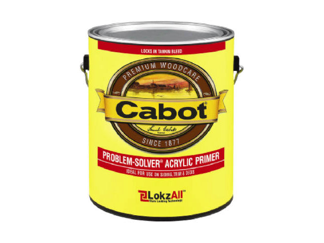Cabot® 8022-07 Problem-Solver® Acrylic Primer with LokzAll™ Technology, 1 Gallon