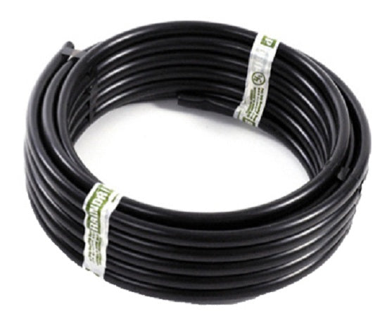 Raindrip 062005P Poly Drip Watering Hose, 0.710" x 50', Black