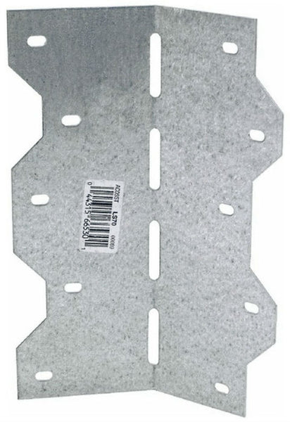 Simpson Strong-Tie LS70 Galvanized Steel Adjustable L-Angle, 18-Gauge, 7"