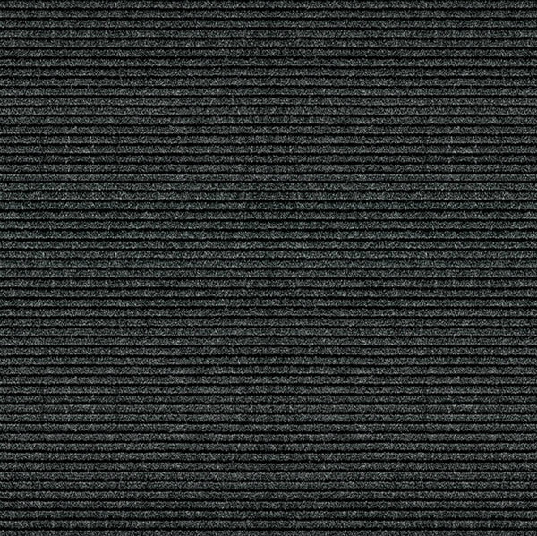 Multy Home 1000124 Concord Utility Carpeted Floor Runner, 26" x 50', Charcoal