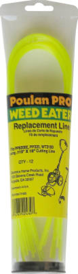 Poulan Pro 711635 Replacement Trimmer Line 0.115", 12-Count
