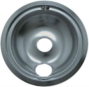 Range Kleen® 120A Heavy-Duty Drip Pan, "B" Series, 8", Chrome