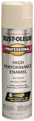 Rust-Oleum® Professional Protective Enamel Spray Paint, 15 Oz, Almond