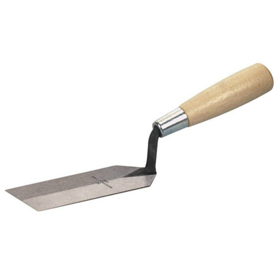 Marshalltown® 11202 Multi-Purpose Margin Trowel with Wooden Handle, 5" x 2"
