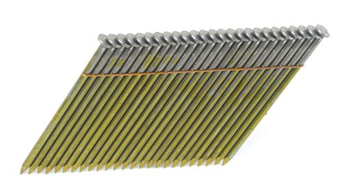 Bostitch® S10D-FH Full Round Head Stick Framing Nails, Smooth, 28°, 3", 2000-Ct
