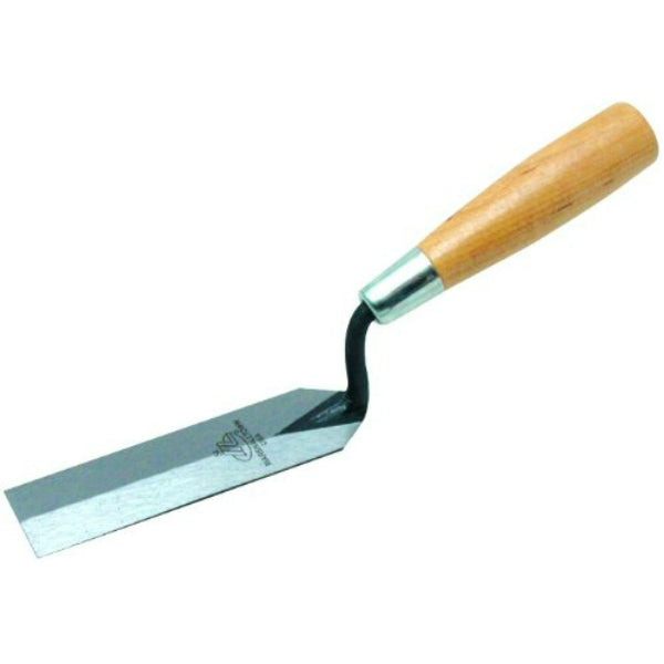 Marshalltown® 11204 Multi-Purpose Margin Trowel with Wooden Handle, 5" x 1-1/2"