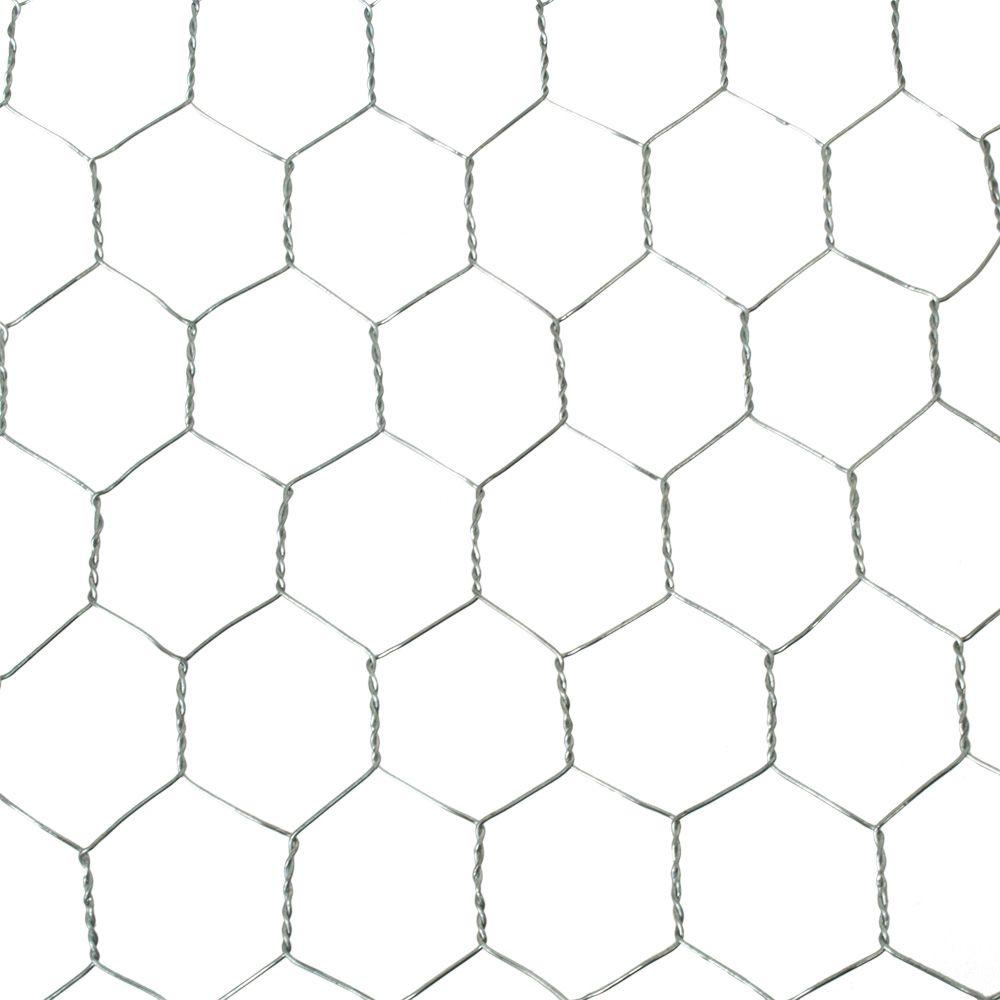 YardGard® 308419B Galvanized Poultry Netting, 20-Gauge, 1" Mesh, 18" x 150'
