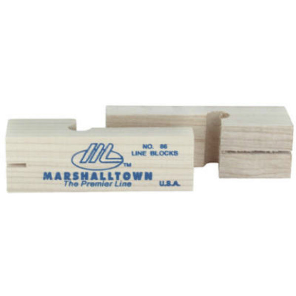 Marshalltown® 16506 Wood Line Blocks, 3-3/4", Pair