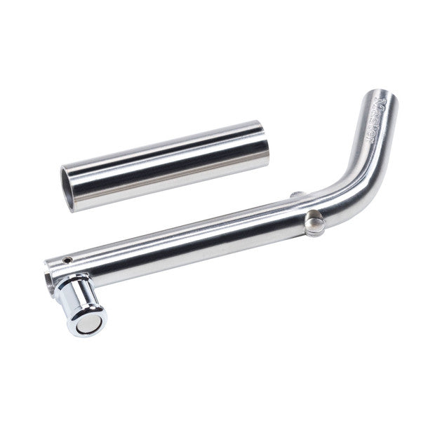 Master Lock 1414DAT Receiver Pin & Clip with Built In Pivot Lock, Chrome Plated