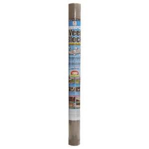 Easy Gardener 2509 Commercial Weed Barrier Landscape Fabric, Gray, 4' x 100'