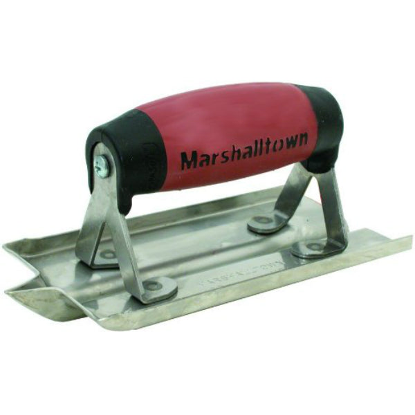 Marshalltown® 14102 Stainless Steel Concrete Groover, #180D, 6" x 3"