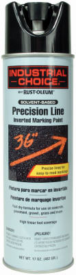 Rust-Oleum® Industrial Choice® Precision Line Marking Paint, 17 Oz, Black