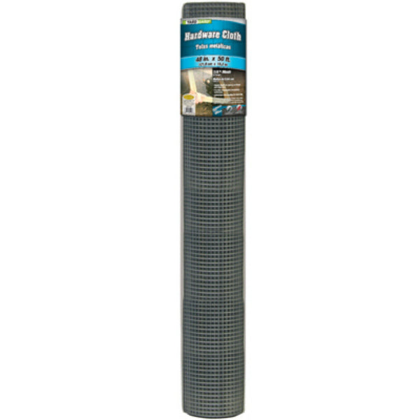 YardGard® 308239B Galvanized Hardware Cloth, 23-Gauge, 1/4" Mesh, 48" x 50'