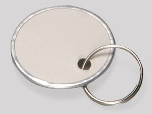 Hy-Ko KB144-50 Paper Key Tag with Split Ring, 1-1/4", 50-Pack