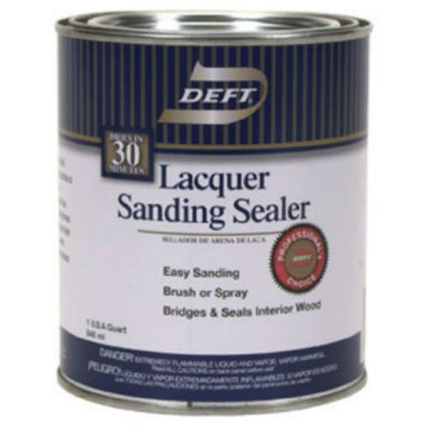 Deft® DFT015/04 Interior Clear Wood Finish Sanding Sealer, 1 Qt