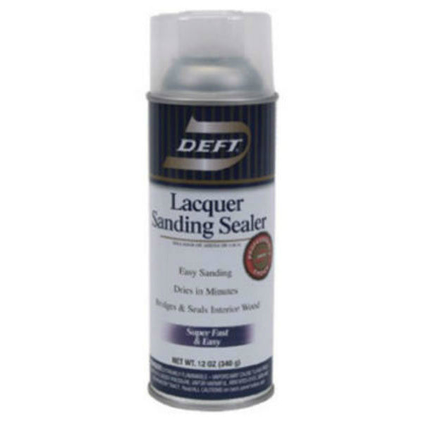 Deft® DFT015S/54 Interior Clear Wood Finish Sanding Sealer, 12 Oz Aerosol