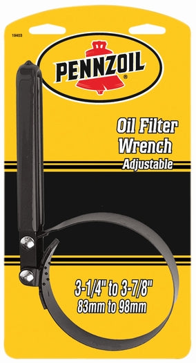 Custom Accessories 19403 Pennzoil® Large Strap Adjustable Oil Filter Wrench
