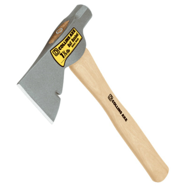 Collins HH1-1/2HC Half Hatchet with Hickory Handle, 1-1/2 Lb Head